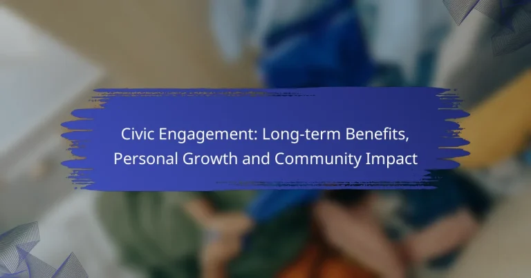 Civic Engagement: Long-term Benefits, Personal Growth and Community Impact